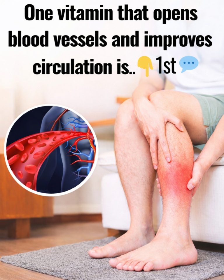 After 50 your circulation needs extra support and this specific vitamin keeps blood flowing properly to prevent serious problems down the road ..👇1st💬